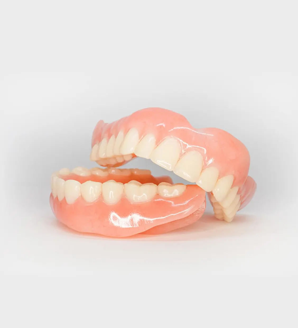 Replace natural teeth with dentures